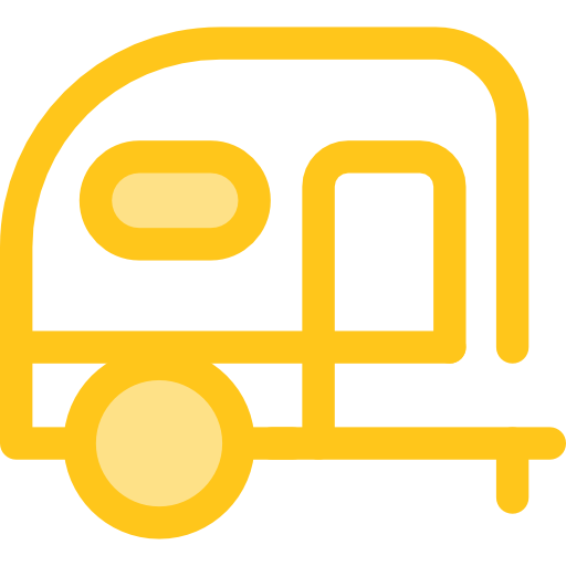 wohnwagen Monochrome Yellow icon