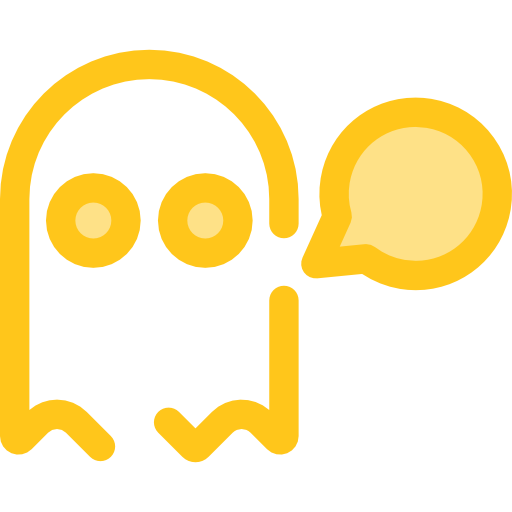 유령 Monochrome Yellow icon