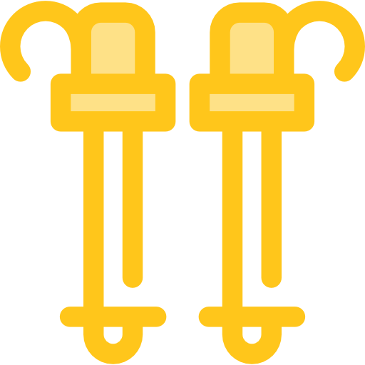 트레킹 Monochrome Yellow icon