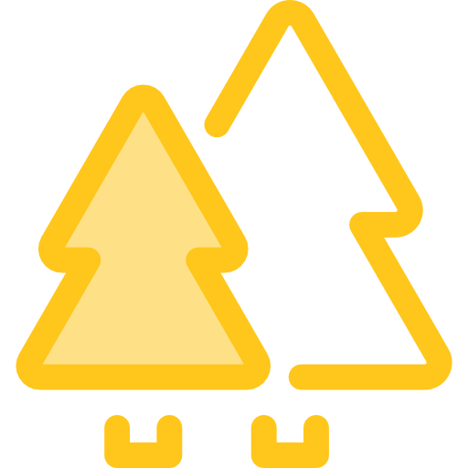 Pines Monochrome Yellow icon