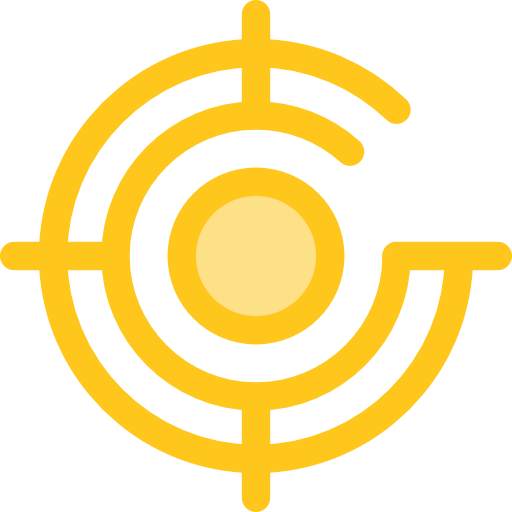 표적 Monochrome Yellow icon