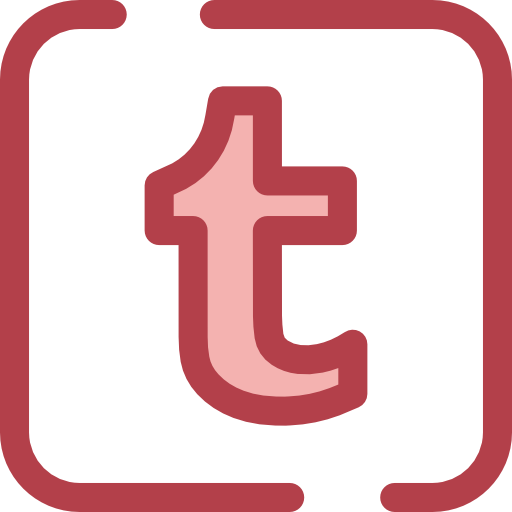 tumblr Monochrome Red icono