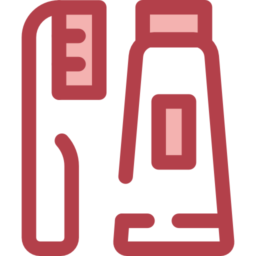 spazzolino Monochrome Red icona