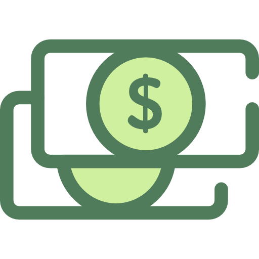 geld Monochrome Green icon