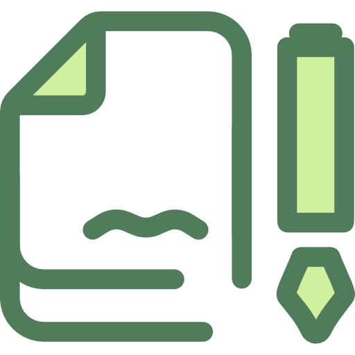 Contract Monochrome Green icon