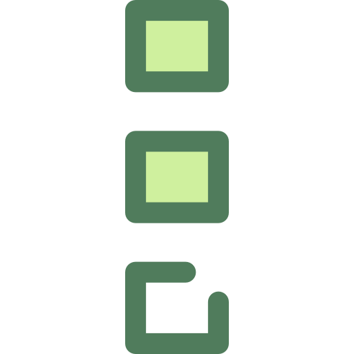 메뉴 Monochrome Green icon