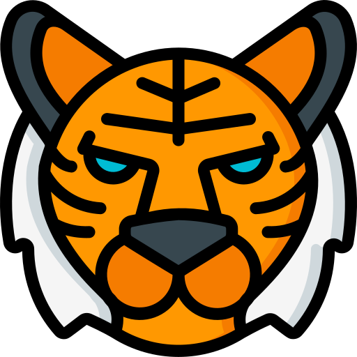Tiger Basic Miscellany Lineal Color icon
