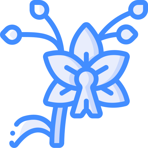 orchidee Basic Miscellany Blue icon