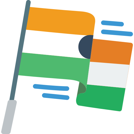 indië Basic Miscellany Flat icoon