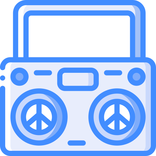 radio Basic Miscellany Blue Icône
