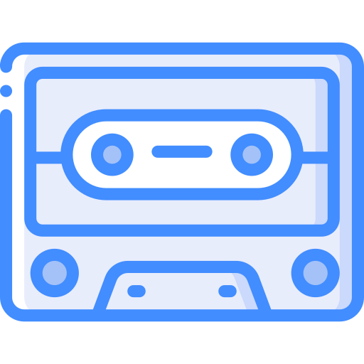Tape Basic Miscellany Blue icon