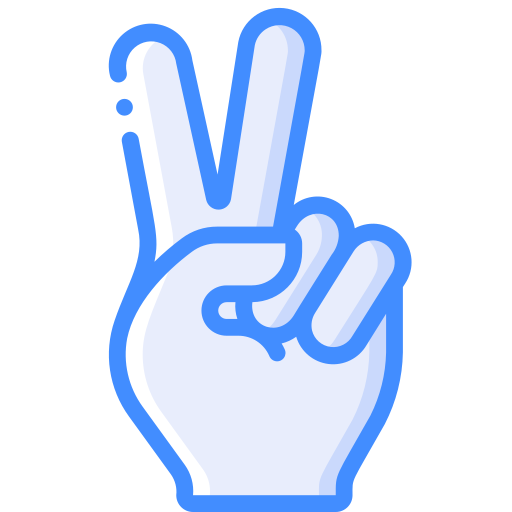 Peace Basic Miscellany Blue icon
