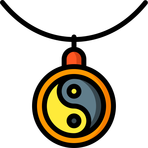 yin yang Basic Miscellany Lineal Color ikona