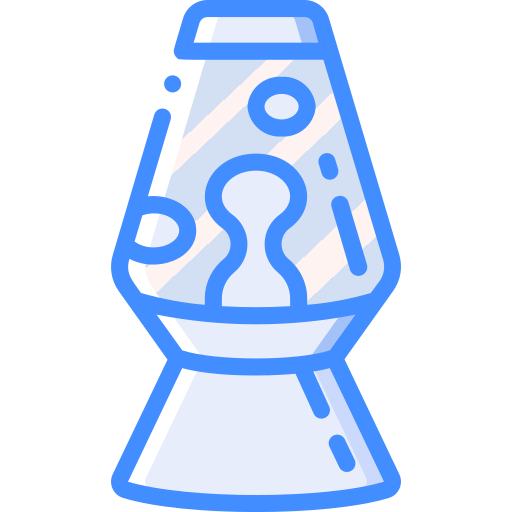 lámpara de lava Basic Miscellany Blue icono