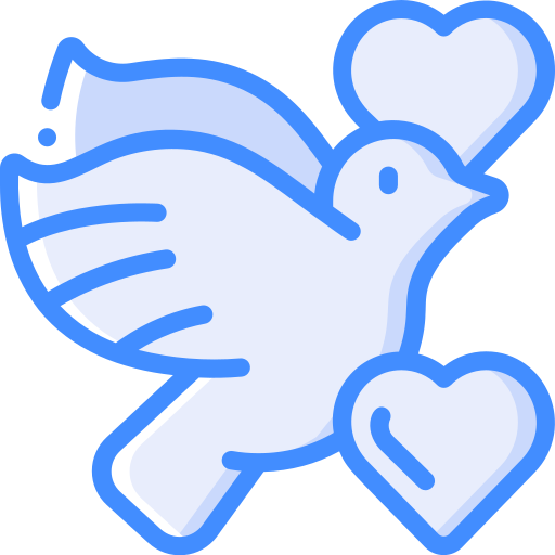 비둘기 Basic Miscellany Blue icon