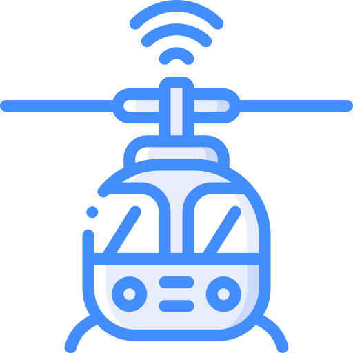 chopper Basic Miscellany Blue icon