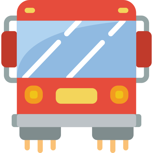 Автобус Basic Miscellany Flat иконка