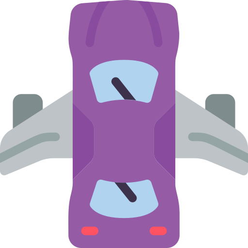 Auto flotante Basic Miscellany Flat icono