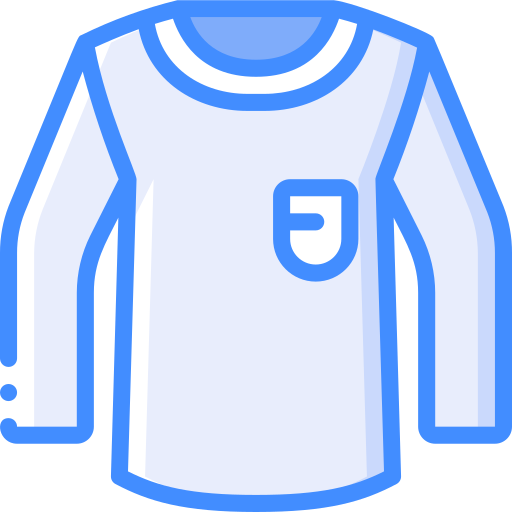 shirt Basic Miscellany Blue icoon