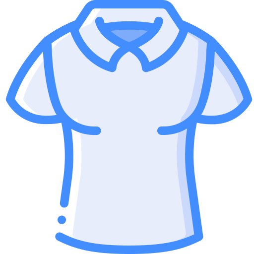 Polo shirt Basic Miscellany Blue icon