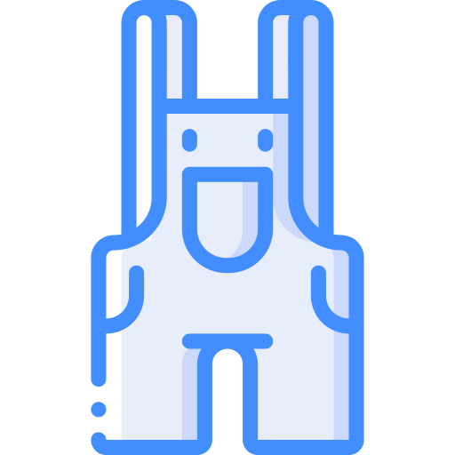 salopette Basic Miscellany Blue icona