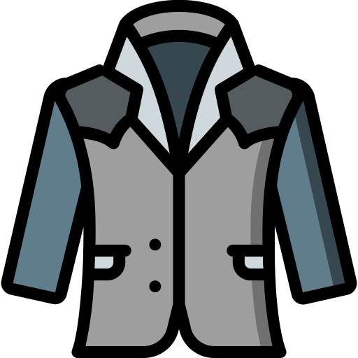 Jacket Basic Miscellany Lineal Color icon