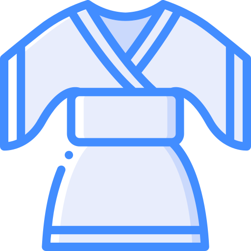 kimono Basic Miscellany Blue icona