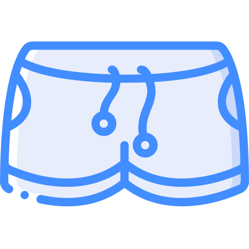Pantalones cortos Basic Miscellany Blue icono
