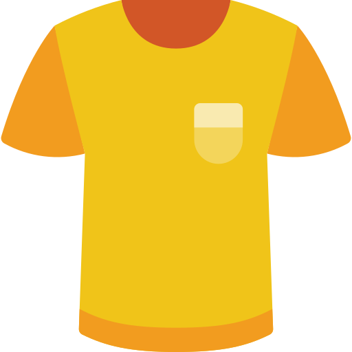 shirt Basic Miscellany Flat icoon