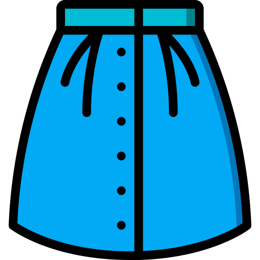 Falda Basic Miscellany Lineal Color icono