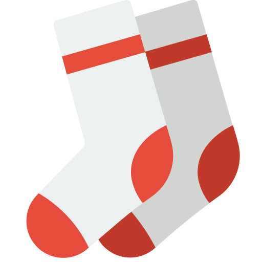 Socks Basic Miscellany Flat icon