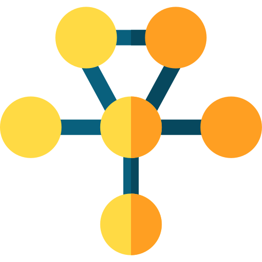 Molécula Basic Straight Flat icono