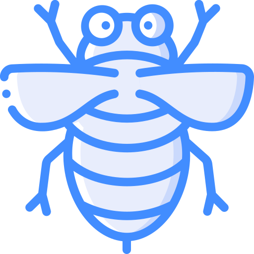 Bee Basic Miscellany Blue icon