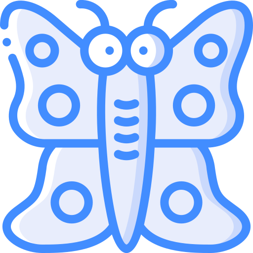 schmetterling Basic Miscellany Blue icon