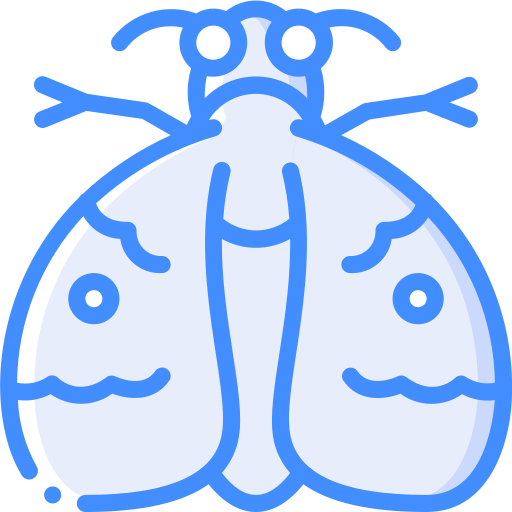 Polilla Basic Miscellany Blue icono
