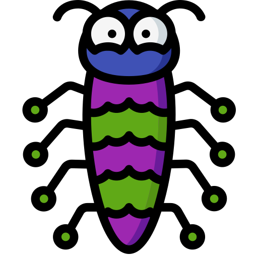 Insect Basic Miscellany Lineal Color icon