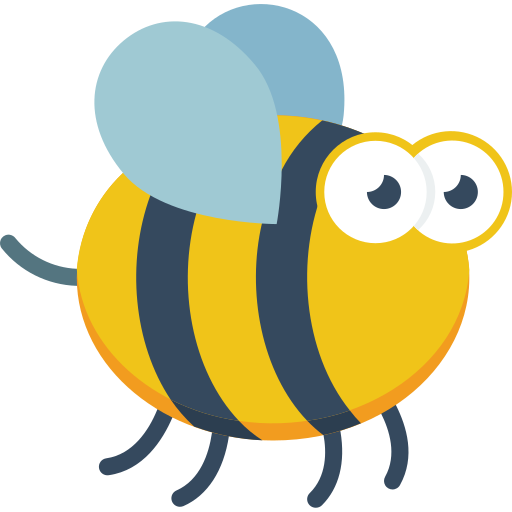 Пчела Basic Miscellany Flat иконка