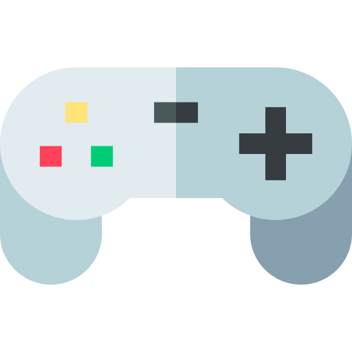 gamepad Basic Straight Flat icon