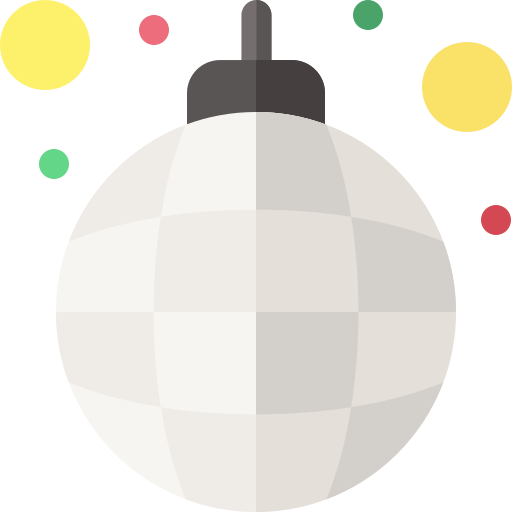 disco Basic Rounded Flat icono