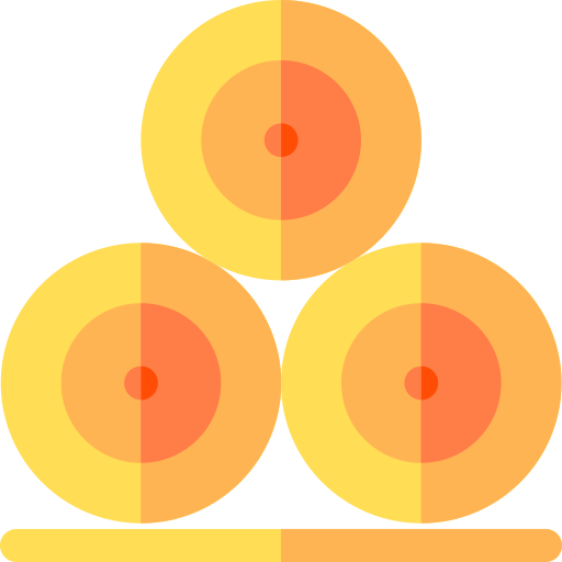 paja Basic Rounded Flat icono