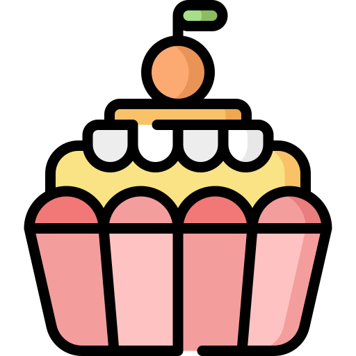 muffin Special Lineal color icon