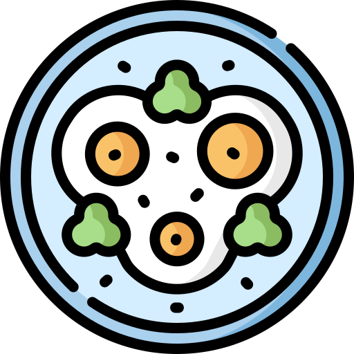 jajka sadzone Special Lineal color ikona