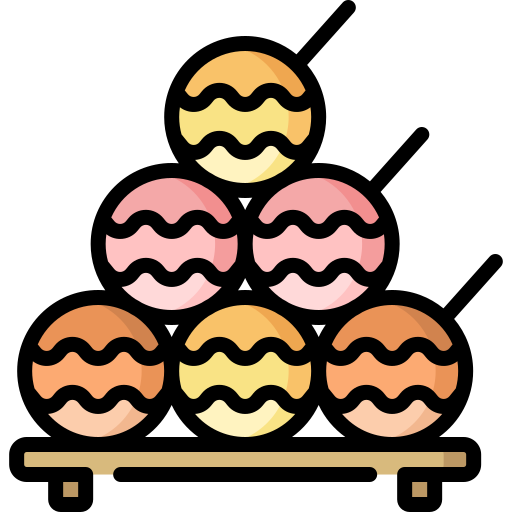 takoyaki Special Lineal color Ícone