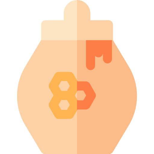 Honey Basic Rounded Flat icon