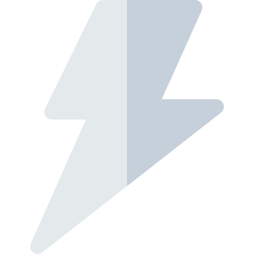 雷 Basic Rounded Flat icon