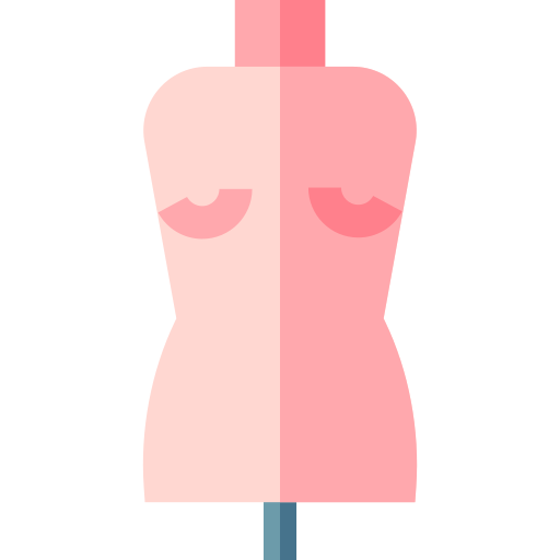 Mannequin Basic Straight Flat icon