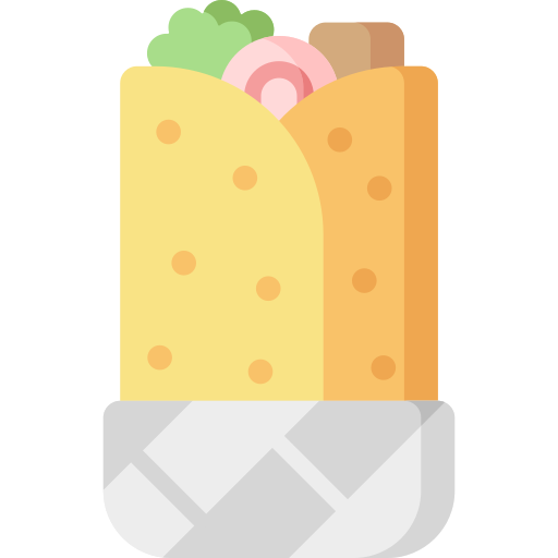 burrito Special Flat ikona