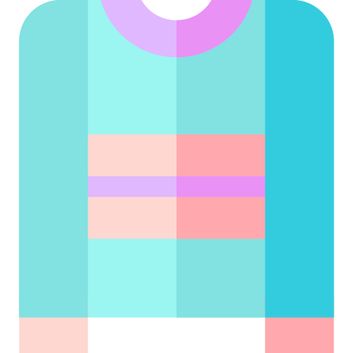 Sweater Basic Straight Flat icon