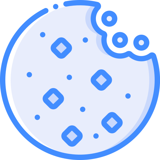 Cookie Basic Miscellany Blue icon