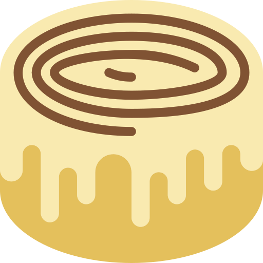 zimtschnecke Basic Miscellany Flat icon